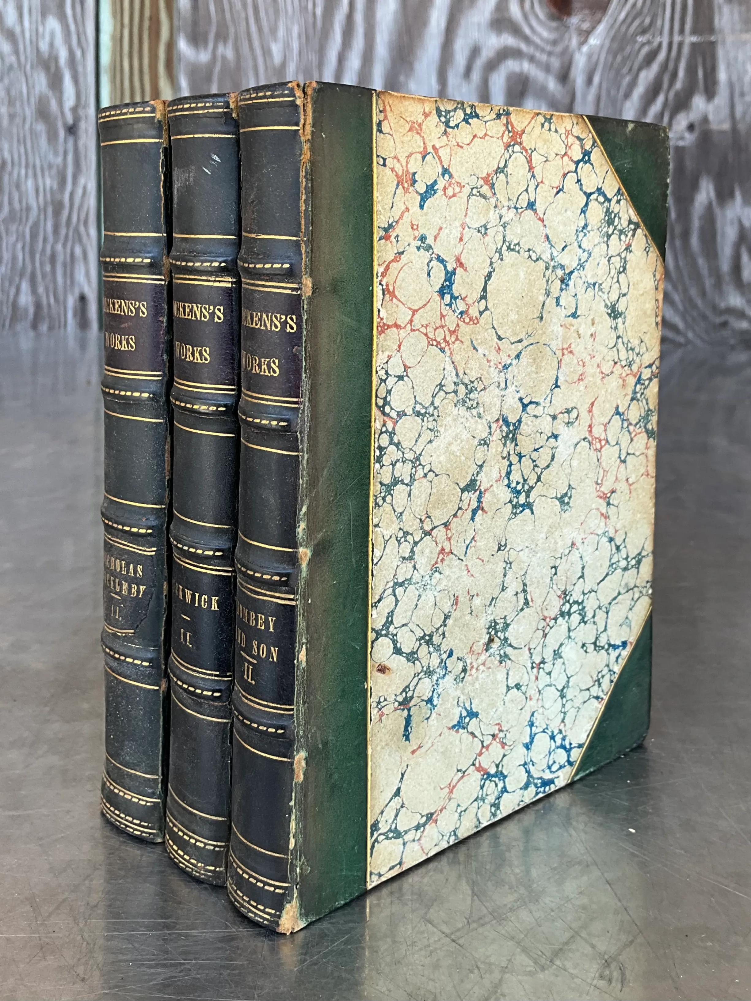 Vintage Dickens's Works- Set of 3 — additional photo 2