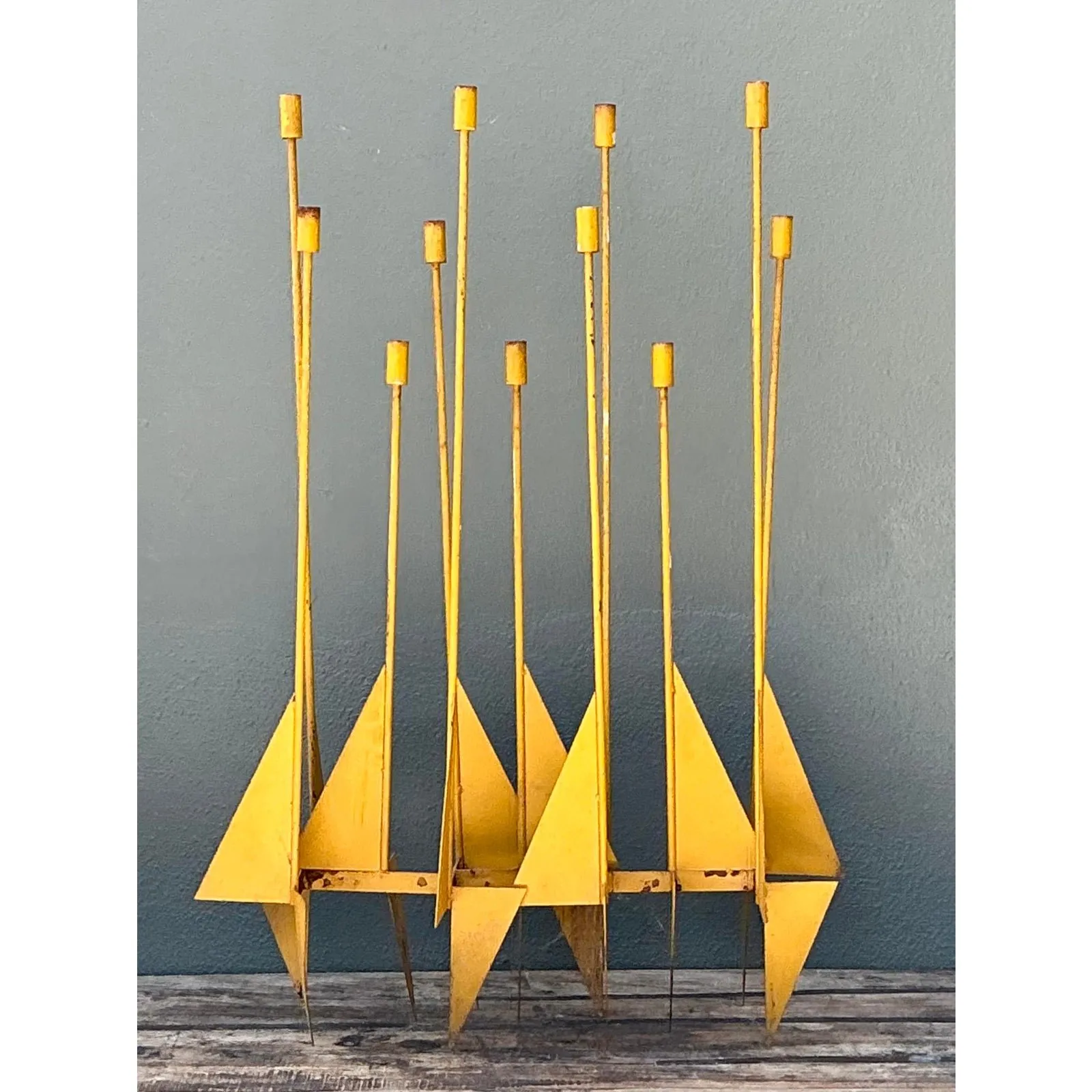 Vintage Don Drumm Modernist Candelabra — additional photo 7