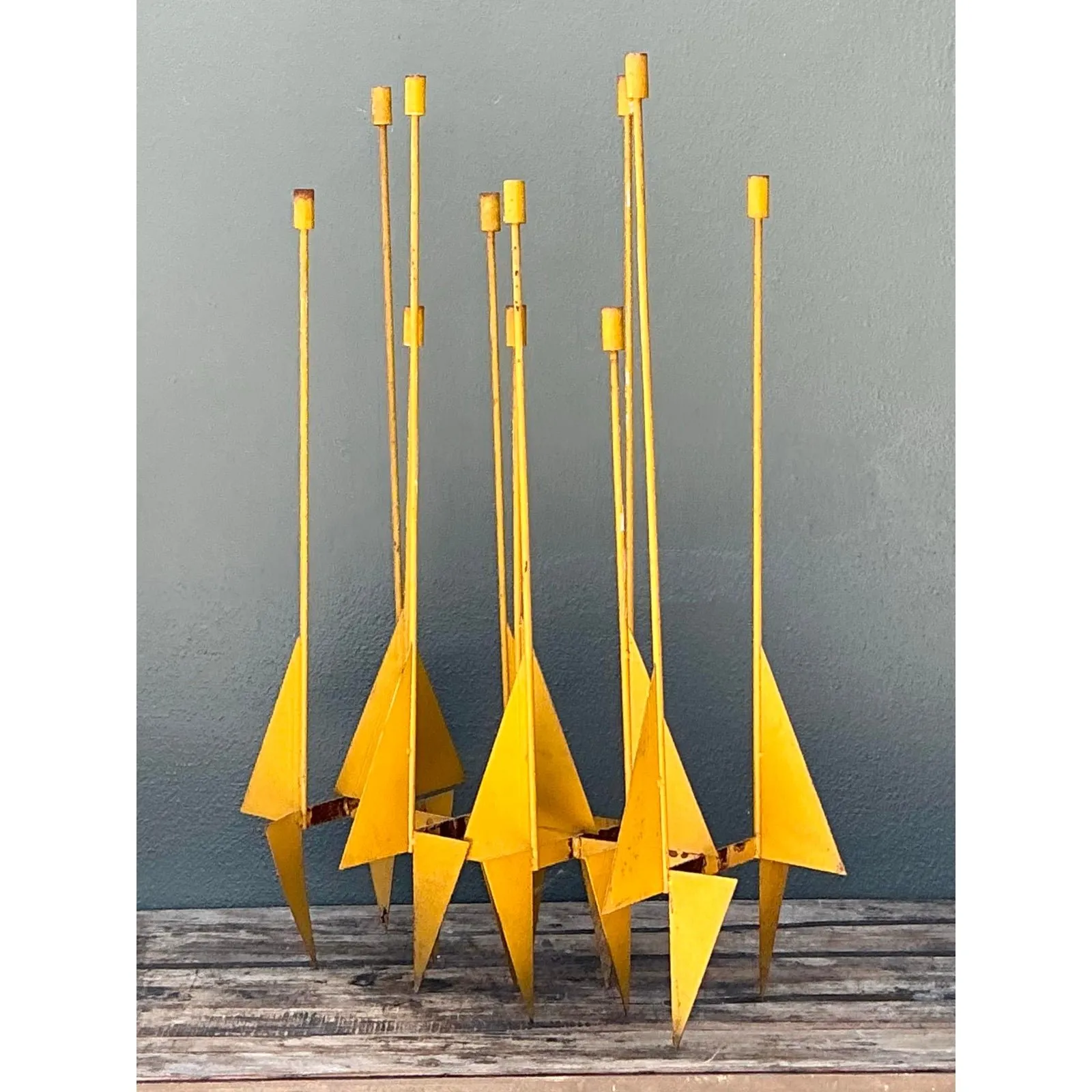 Vintage Don Drumm Modernist Candelabra — additional photo 6
