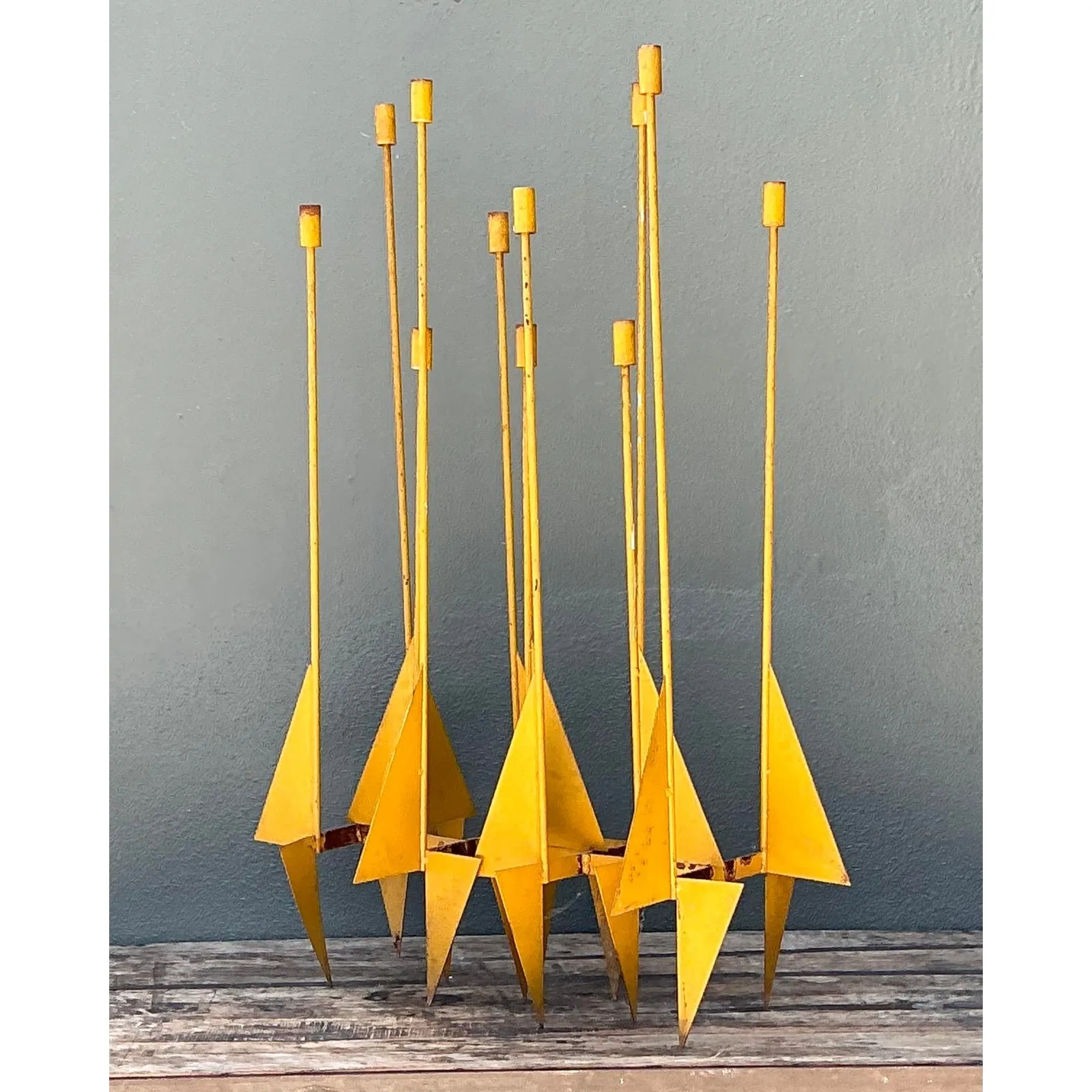 Vintage Don Drumm Modernist Candelabra — additional photo 3
