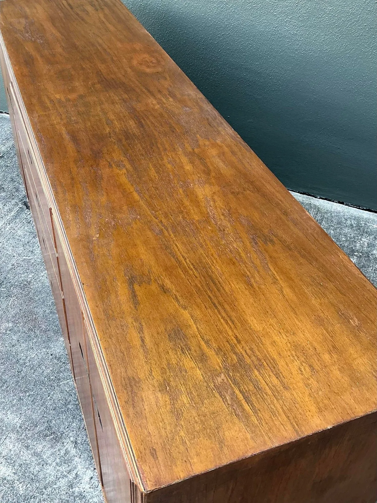 Vintage Drexel Brass Pull Dresser — additional photo 2
