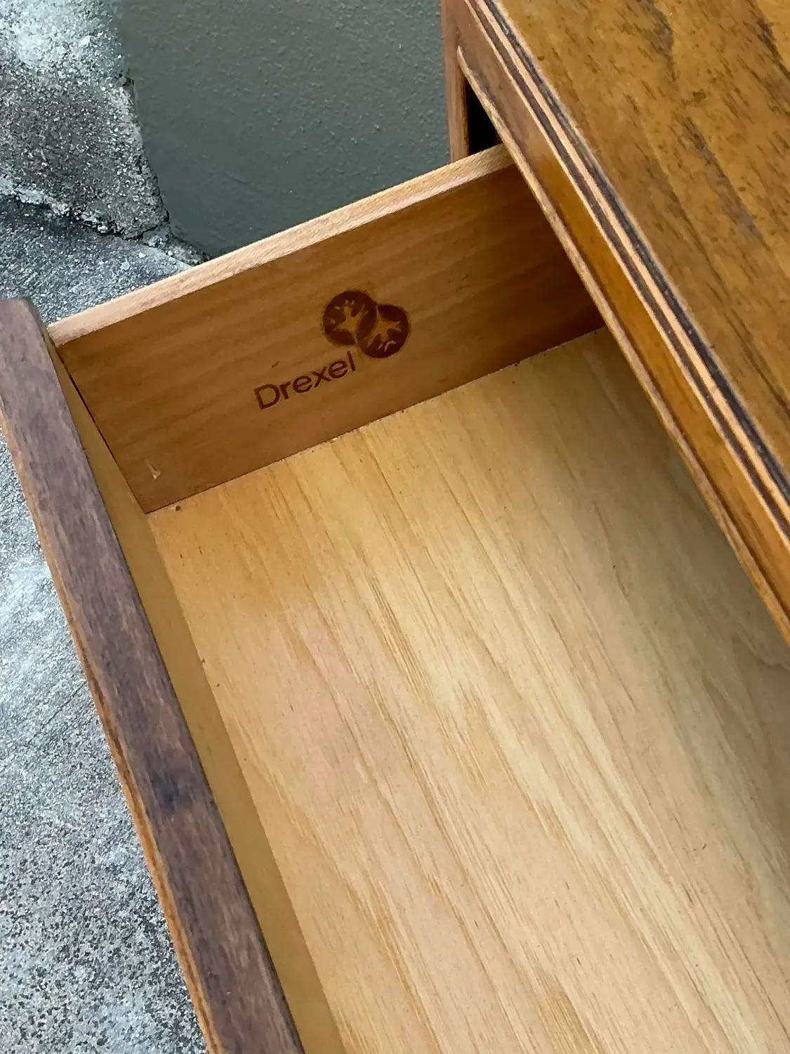 Vintage Drexel Campaign Dresser - Brass, 48W x 30H — additional photo 7