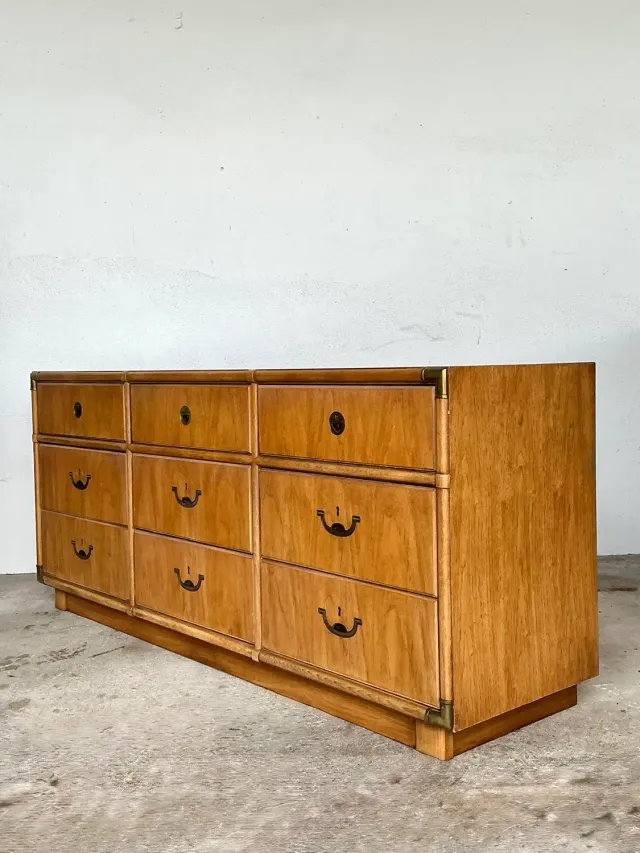 Vintage Drexel Campaign Dresser — additional photo 4