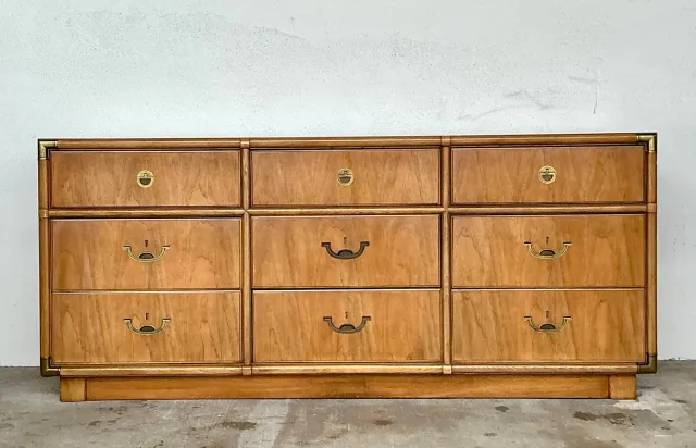 Vintage Drexel Campaign Dresser — additional photo 7