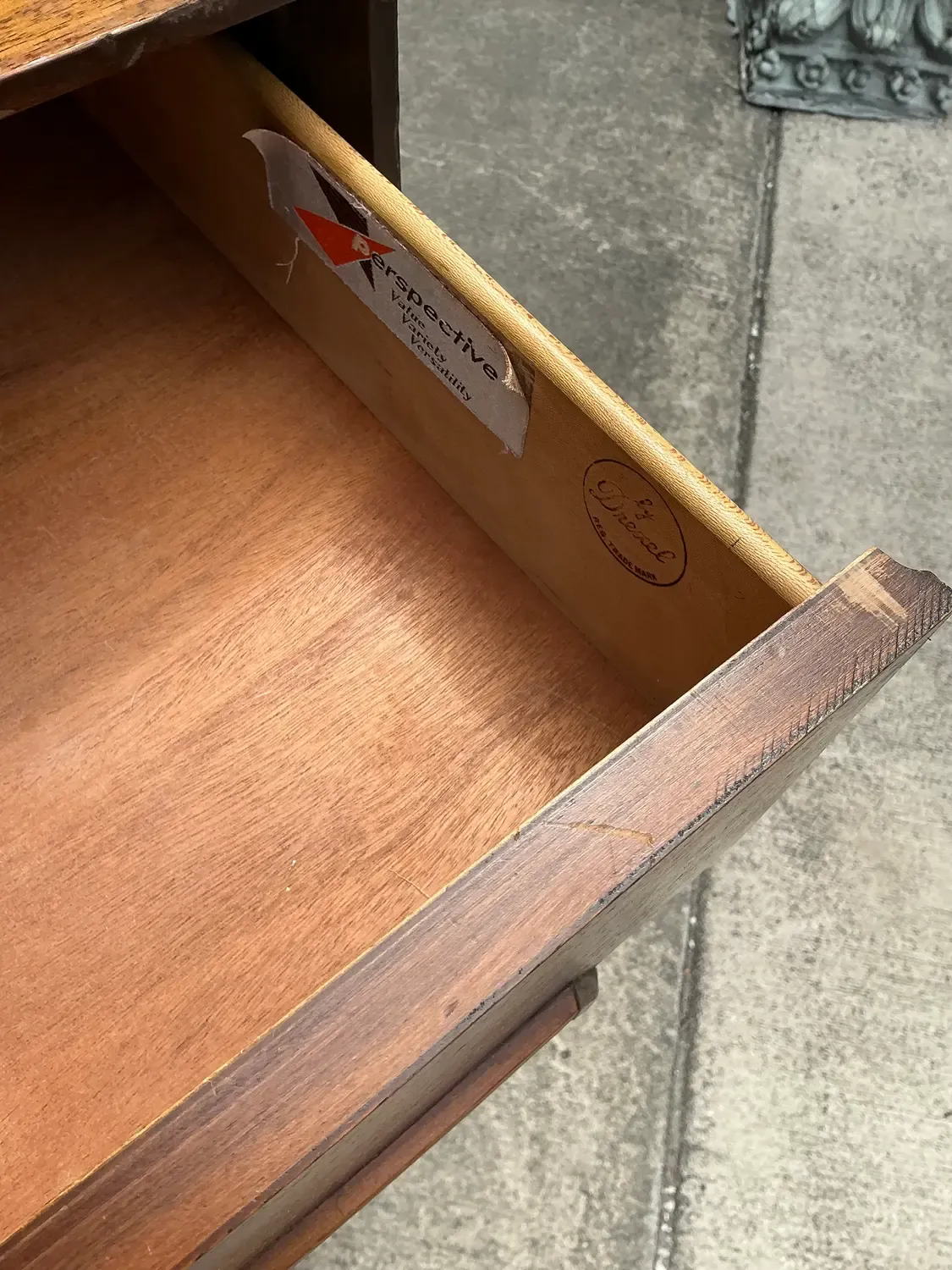 Vintage Drexel Perspective Mahogany Dresser — additional photo 2