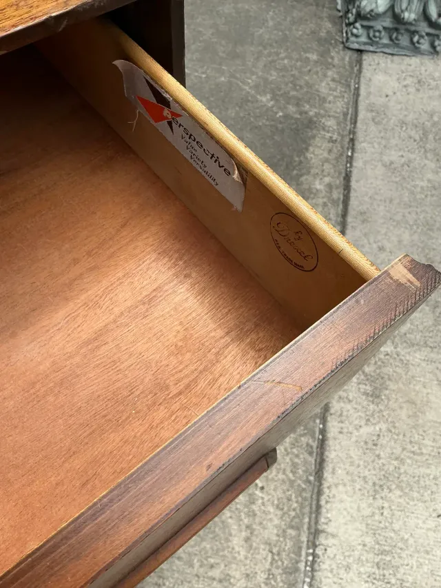 Vintage Drexel Perspective Mahogany Dresser — additional photo 2