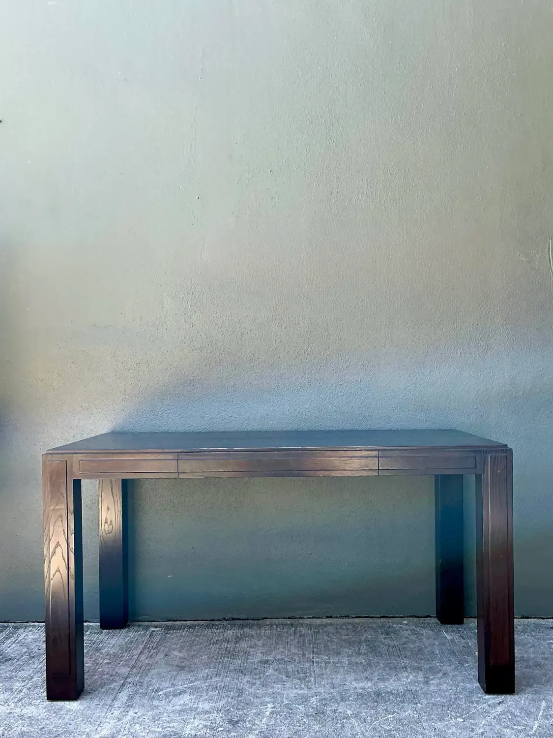 Vintage Ebony Parsons Desk — additional photo 4