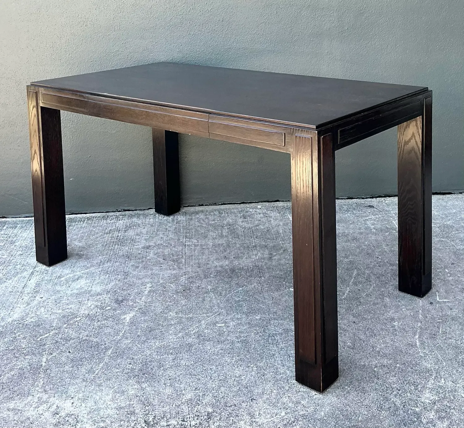 Vintage Ebony Parsons Desk — additional photo 5