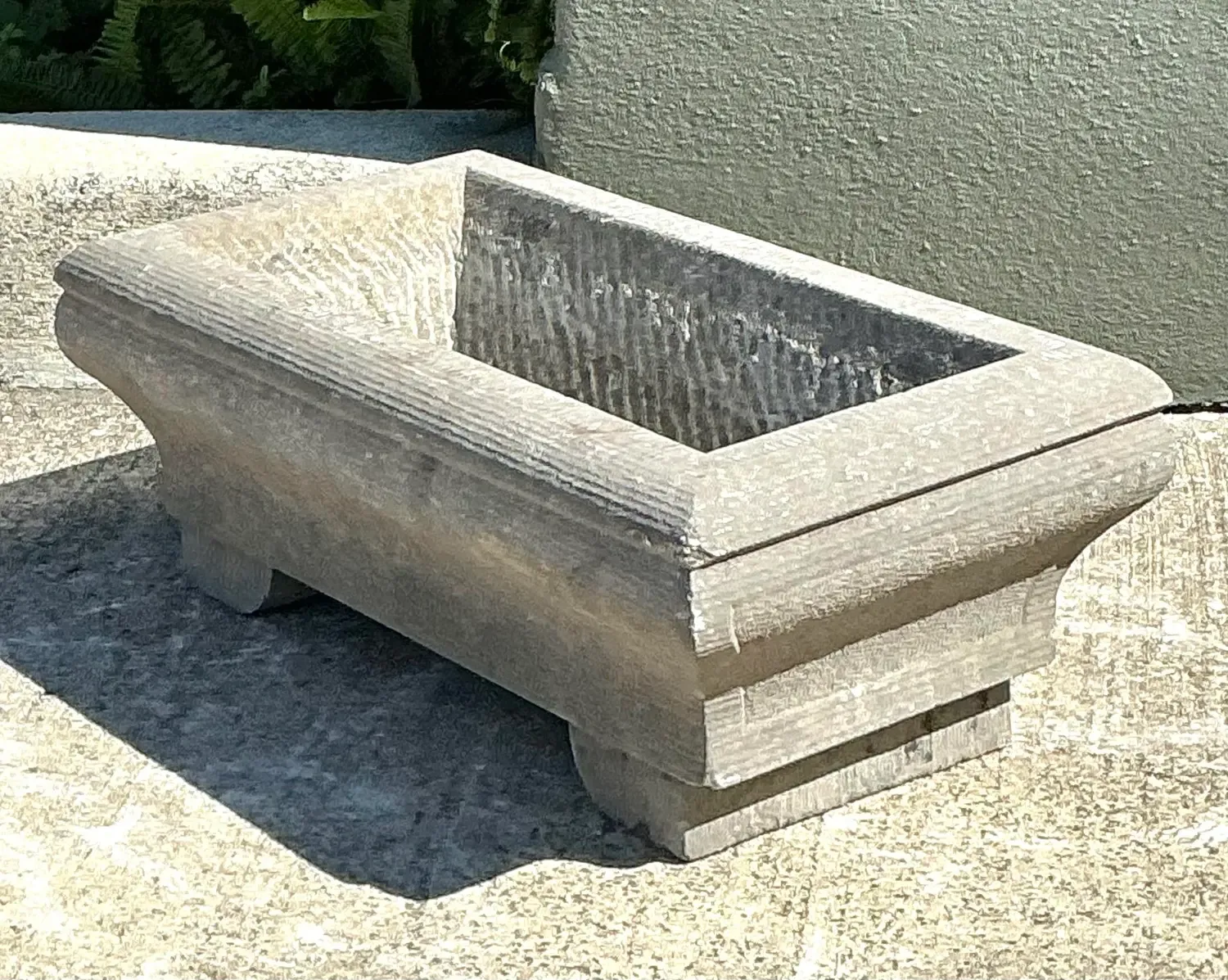 Vintage Engraved Stone Planter — additional photo 8