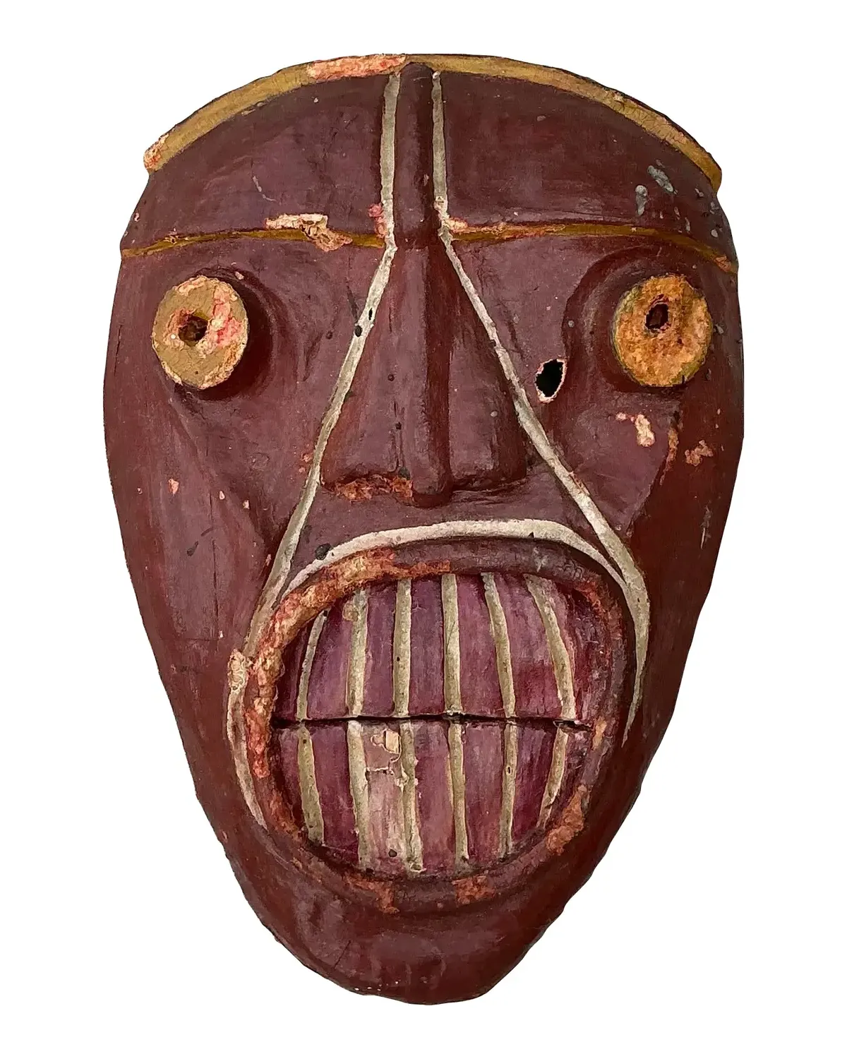 Vintage False Face Society Iroquois Mask