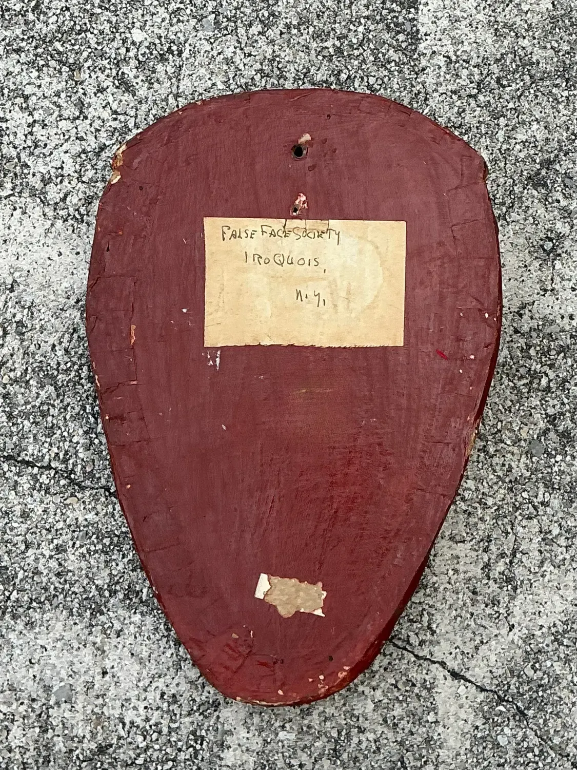Vintage False Face Society Iroquois Mask — additional photo 3