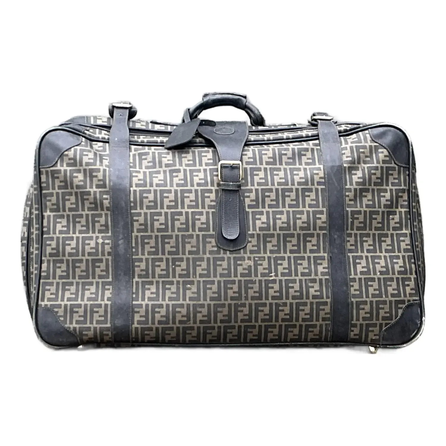 Vintage Fendi Zucca Soft Sided Suitcase — additional photo 1