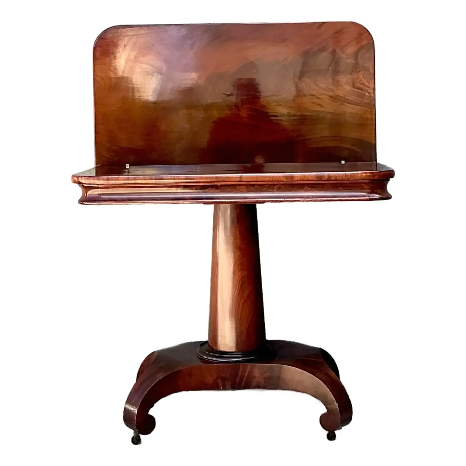 Vintage Flame Mahogany Convertible Game Table