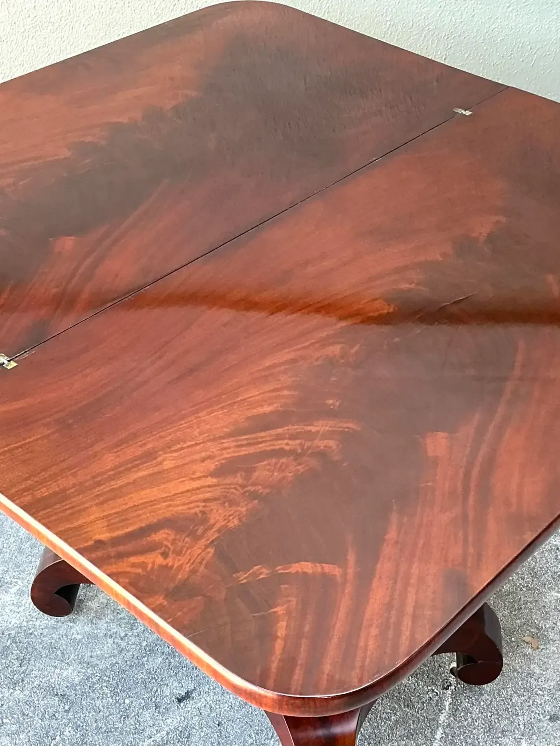 Vintage Flame Mahogany Convertible Game Table — additional photo 5