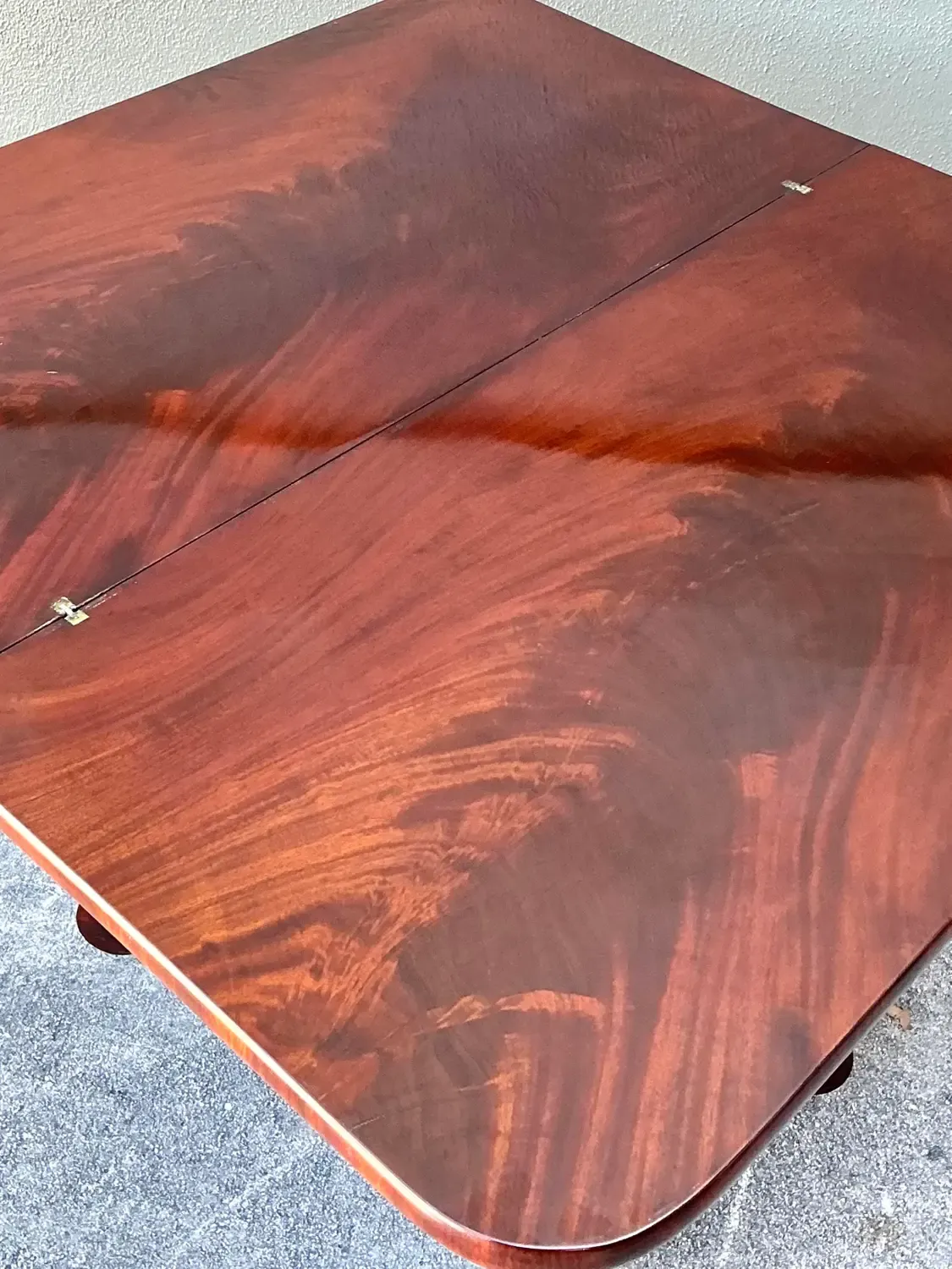 Vintage Flame Mahogany Convertible Game Table — additional photo 7