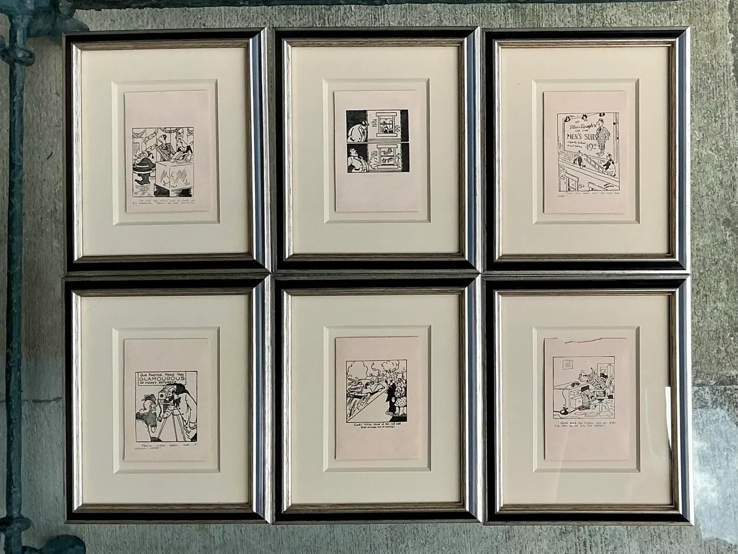 Vintage Framed Comic Book Prints - Set of 6 — additional photo 6