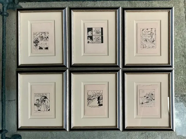 Vintage Framed Comic Book Prints - Set of 6 — additional photo 6