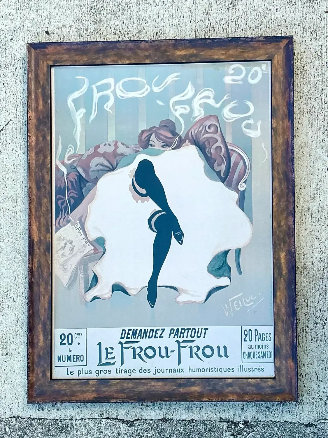 Vintage French Can Can Poster — additional photo 3