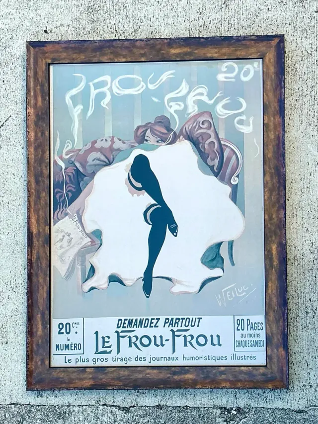 Vintage French Can Can Poster — additional photo 3