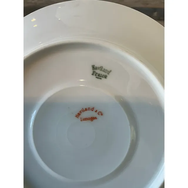 Vintage French Haviland Limoges Dessert Set of 36 — additional photo 3