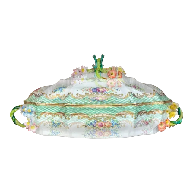 Vintage French Sevres Porcelain Serving Bowl — additional photo 1