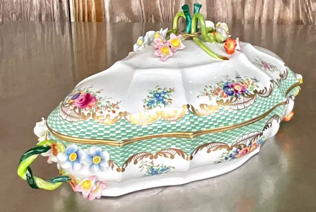 Vintage French Sevres Porcelain Serving Bowl — additional photo 2