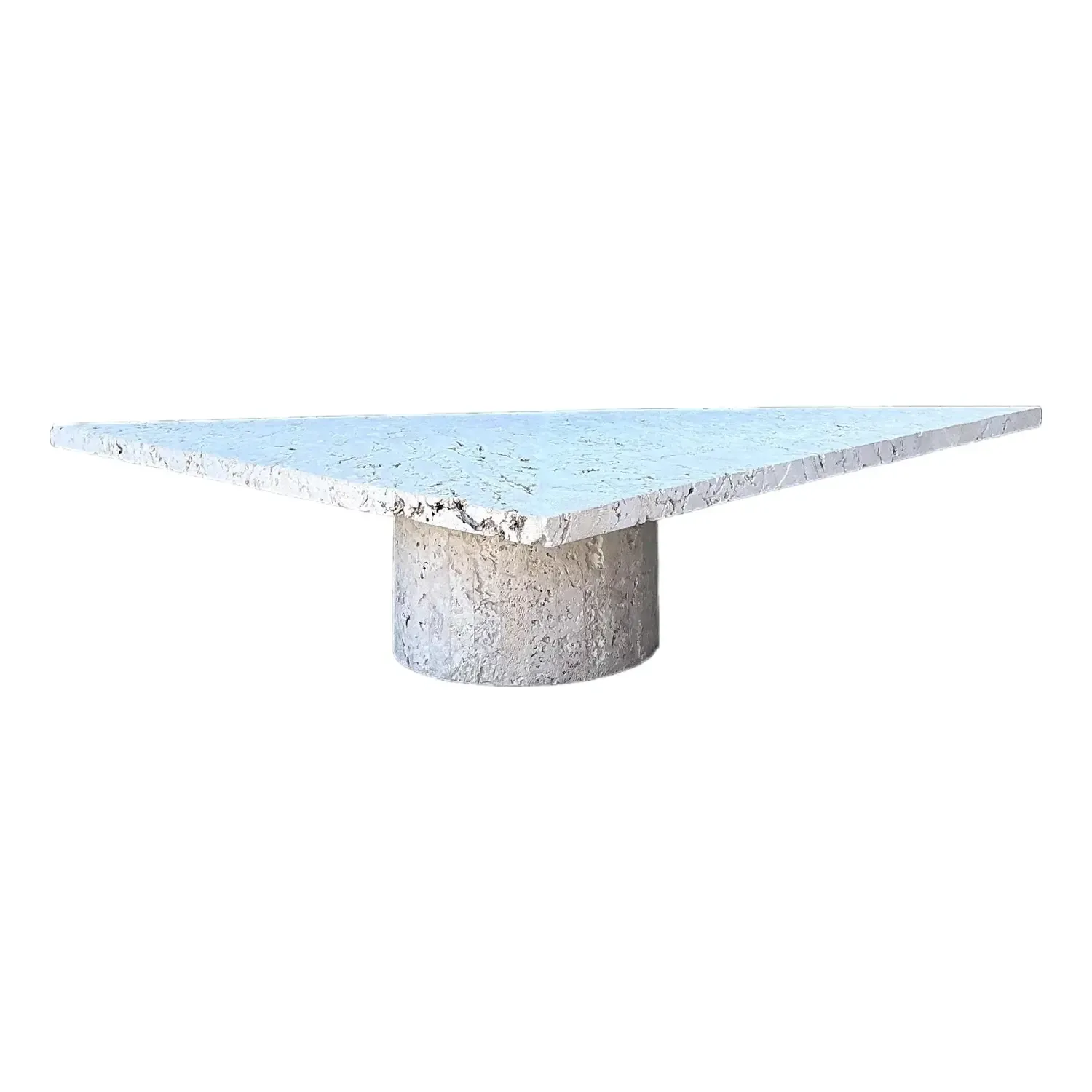 Vintage Geometric Coquina Coffee Table — additional photo 1