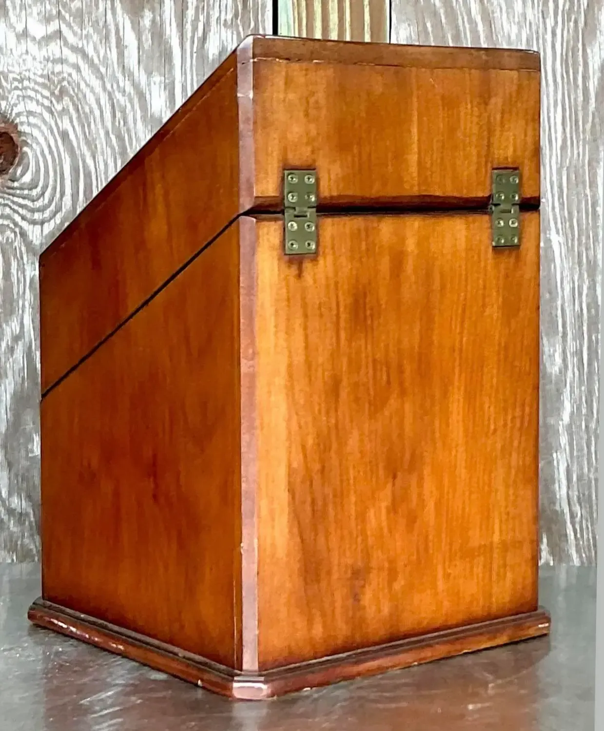 Vintage Georgian Inlaid Plume Knife Box — additional photo 7