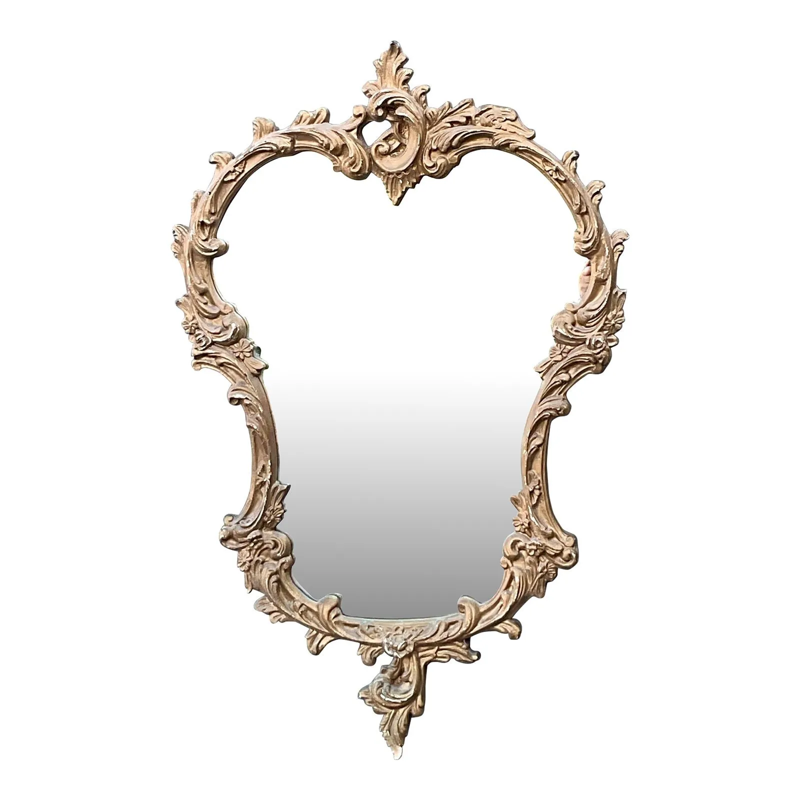 Vintage Gilt Carved Wood Mirror