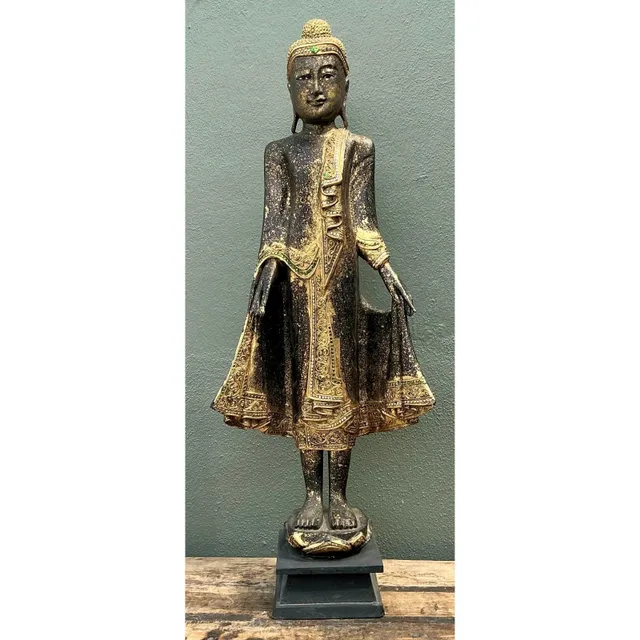 Vintage Gilt Tipped Buddah — additional photo 5