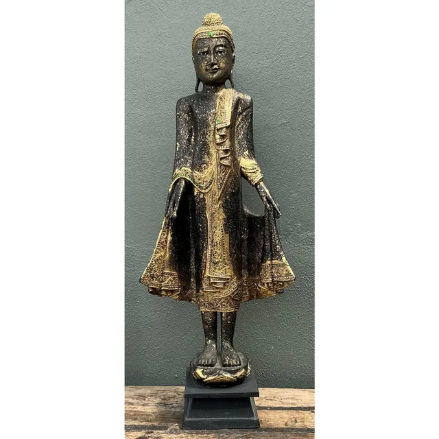 Vintage Gilt Tipped Buddah — additional photo 4
