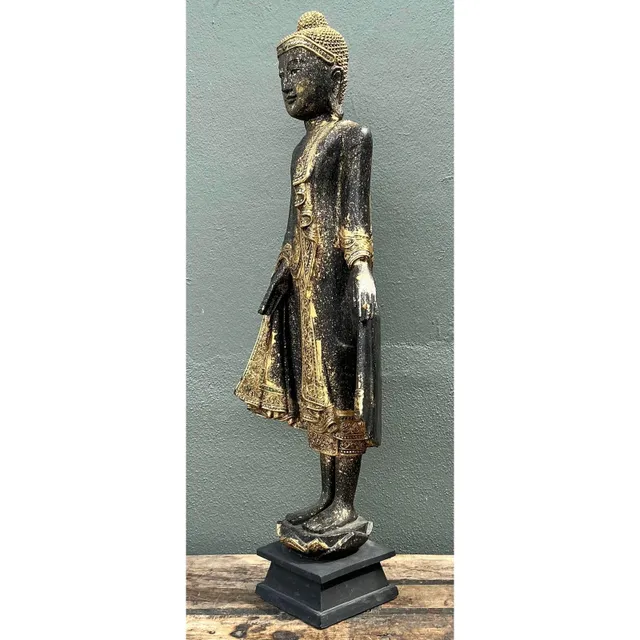 Vintage Gilt Tipped Buddah — additional photo 1
