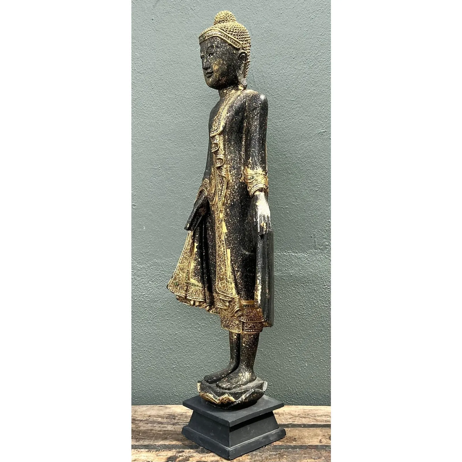 Vintage Gilt Tipped Buddah — additional photo 7
