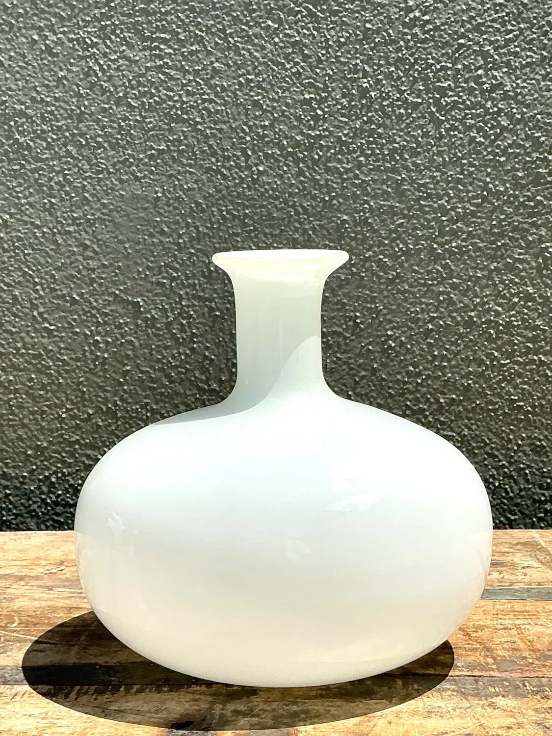 Vintage Glass Long Neck Bottle — additional photo 1