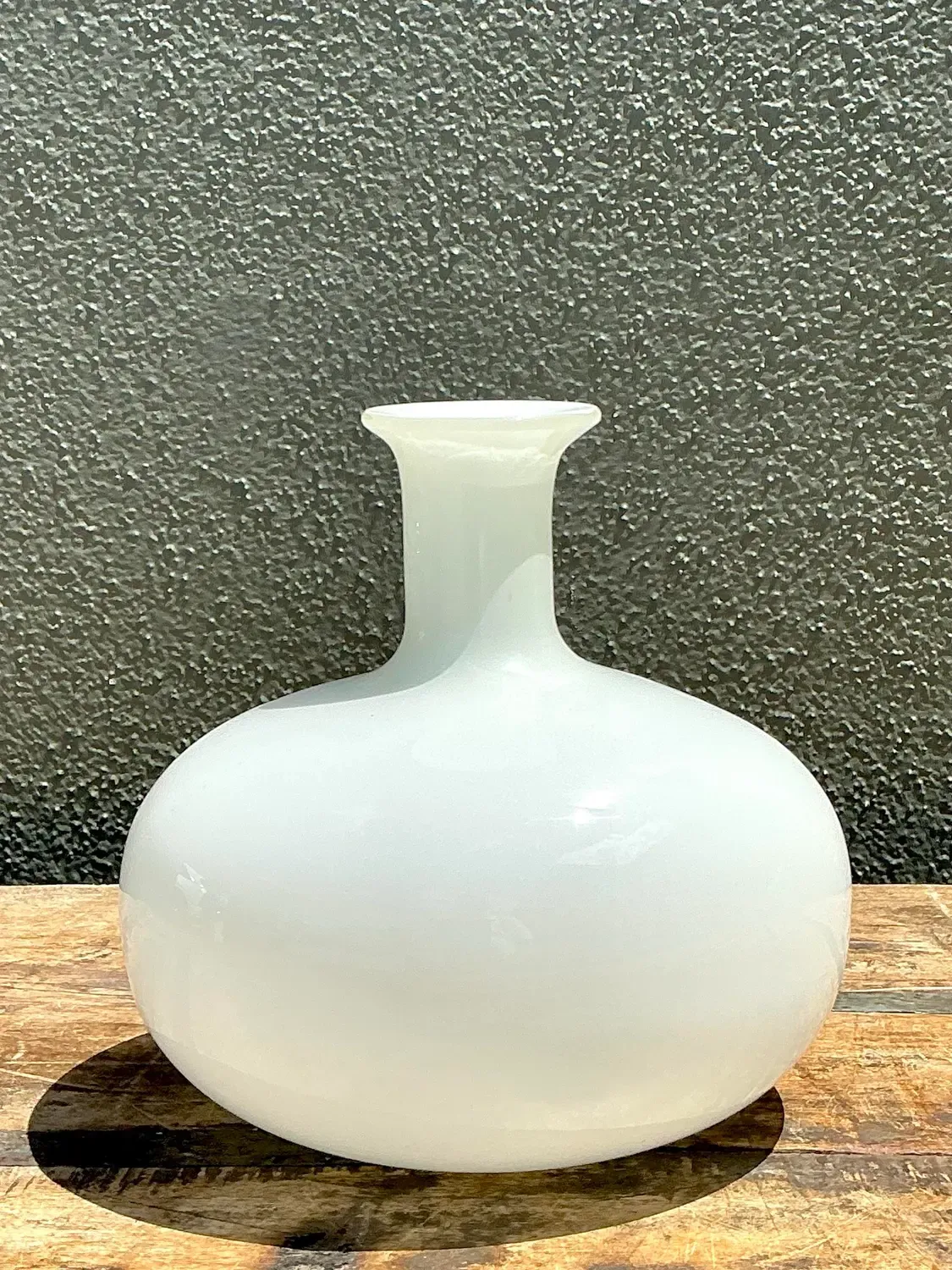 Vintage Glass Long Neck Bottle — additional photo 1