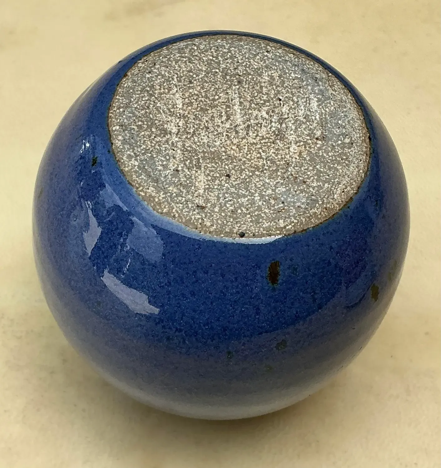 Vintage Glazed Ceramic Vase — additional photo 7