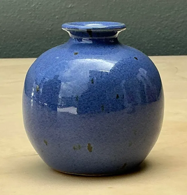 Vintage Glazed Ceramic Vase — additional photo 8