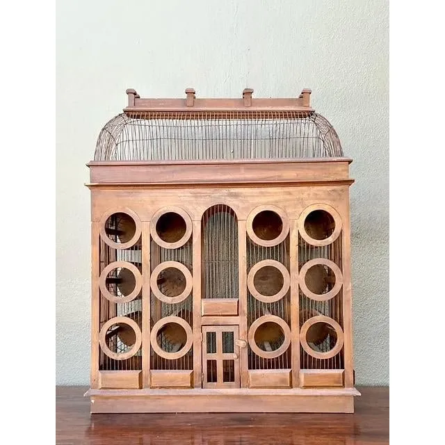 Vintage Gothic Bird Cage Wine Rack — additional photo 2