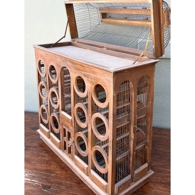 Vintage Gothic Bird Cage Wine Rack — additional photo 3