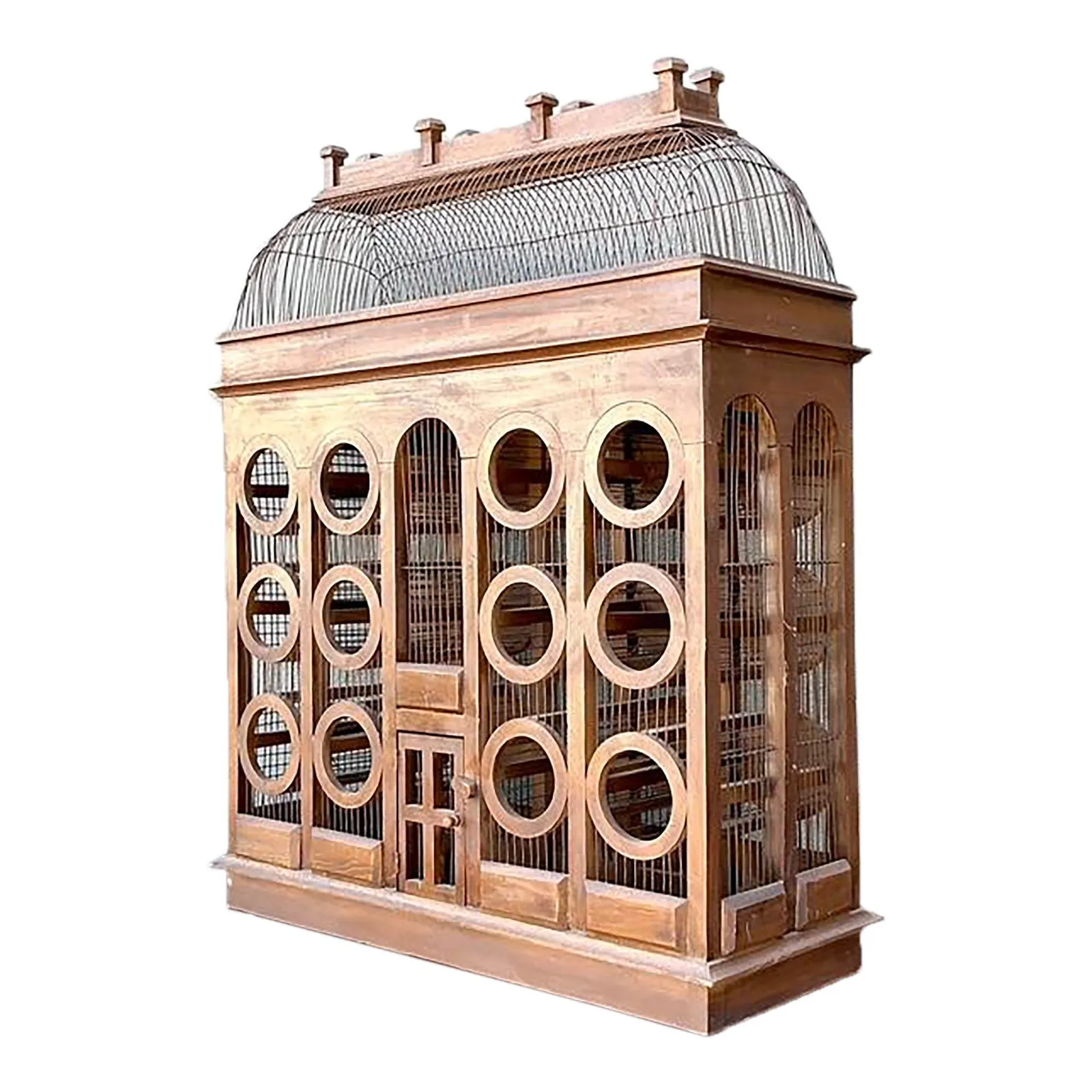 Vintage Gothic Bird Cage Wine Rack — additional photo 4