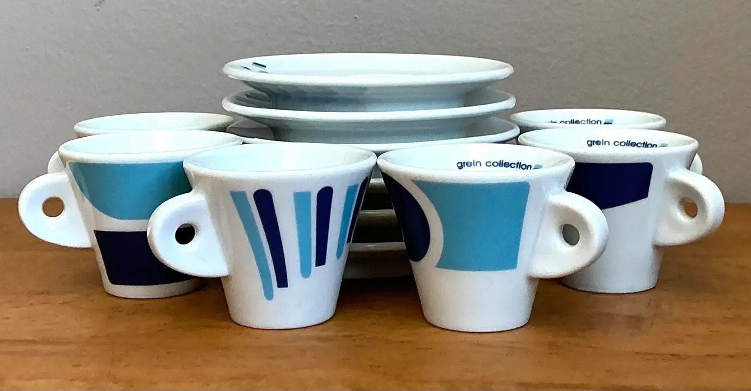 Vintage Grein Collection Espresso Cups - Set of 6 — additional photo 4