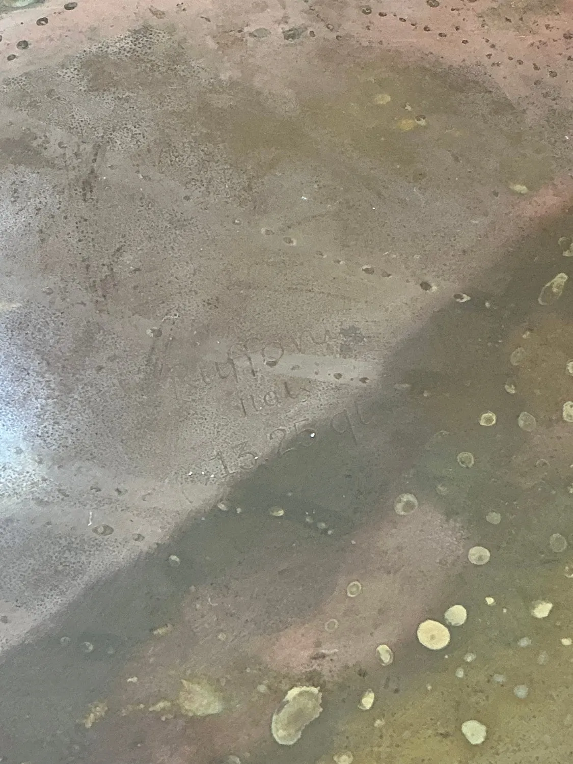 Vintage Hammered Copper and Brass Planter — additional photo 4