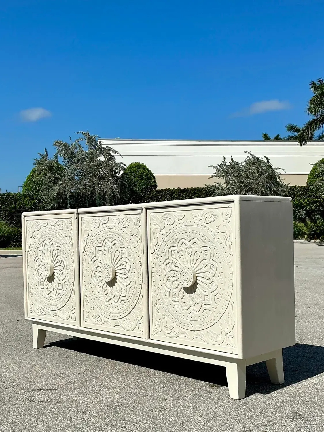 Vintage Hand Carved Credenza — additional photo 4