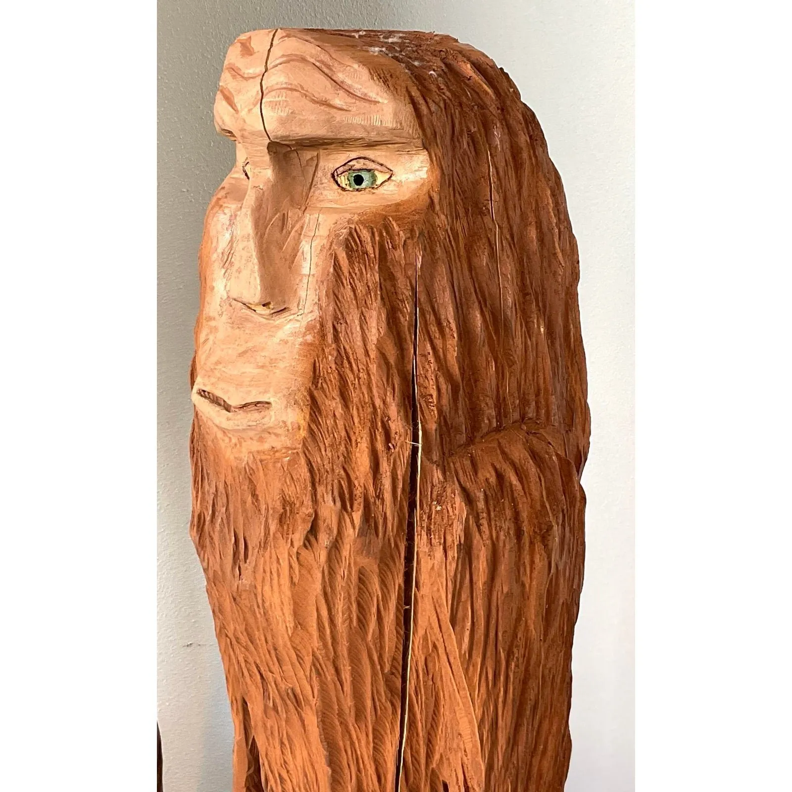 Vintage Hand Carved Figure — additional photo 6