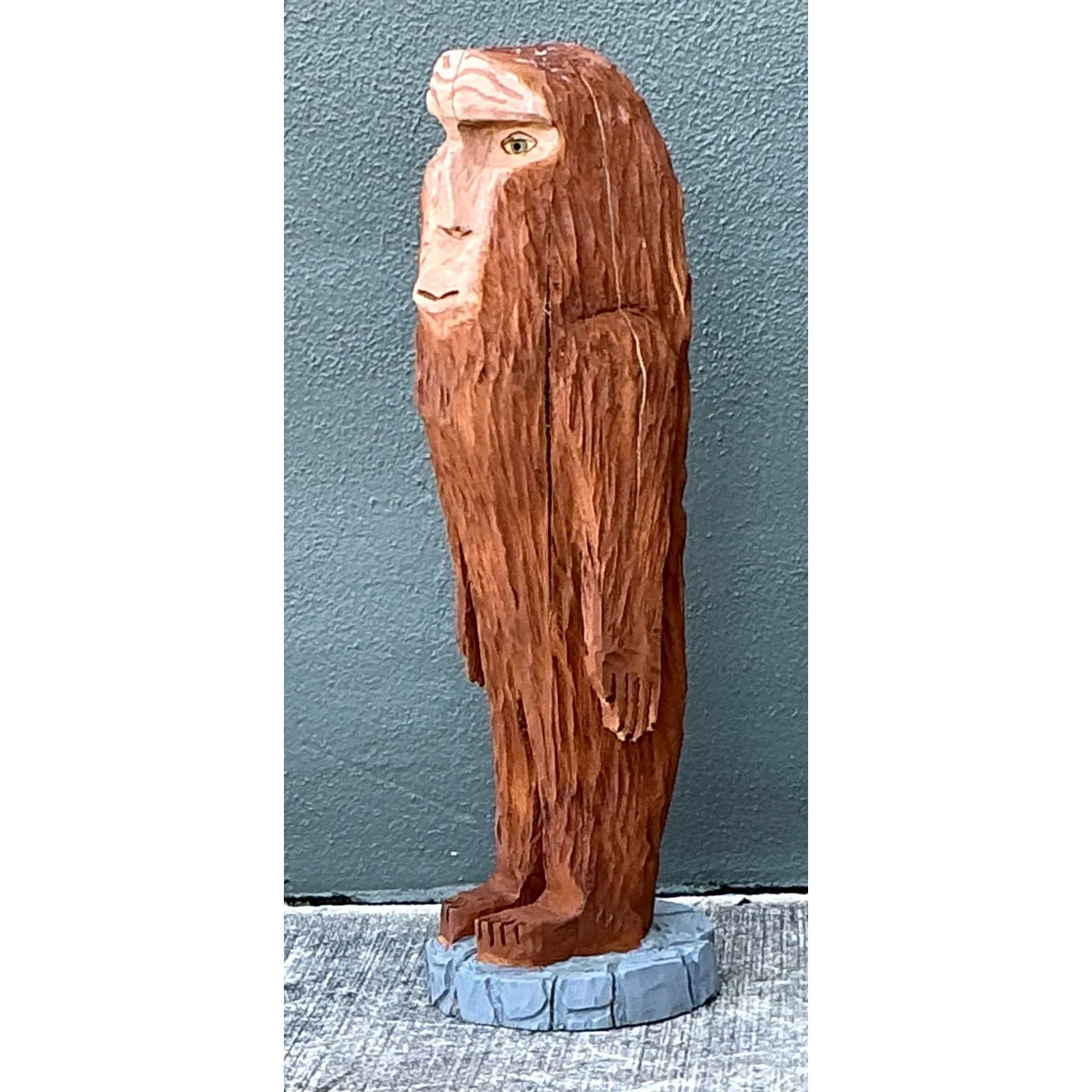 Vintage Hand Carved Figure — additional photo 7