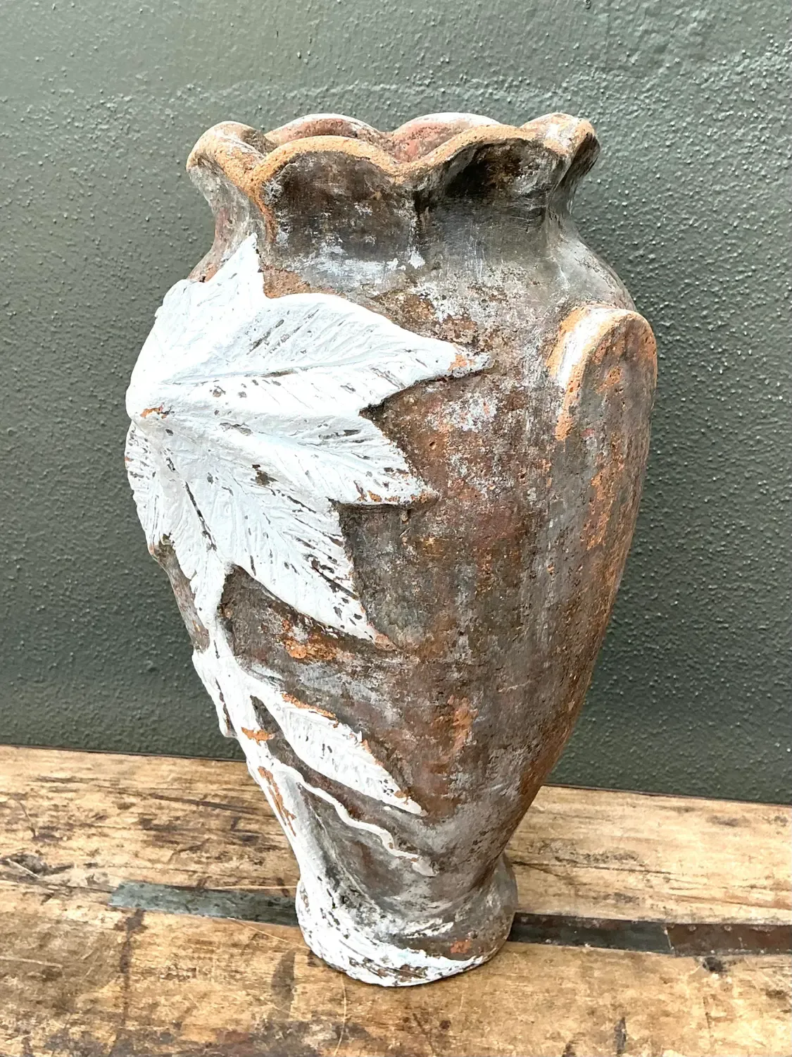Vintage Hand Painted Single Flower Vase — additional photo 3
