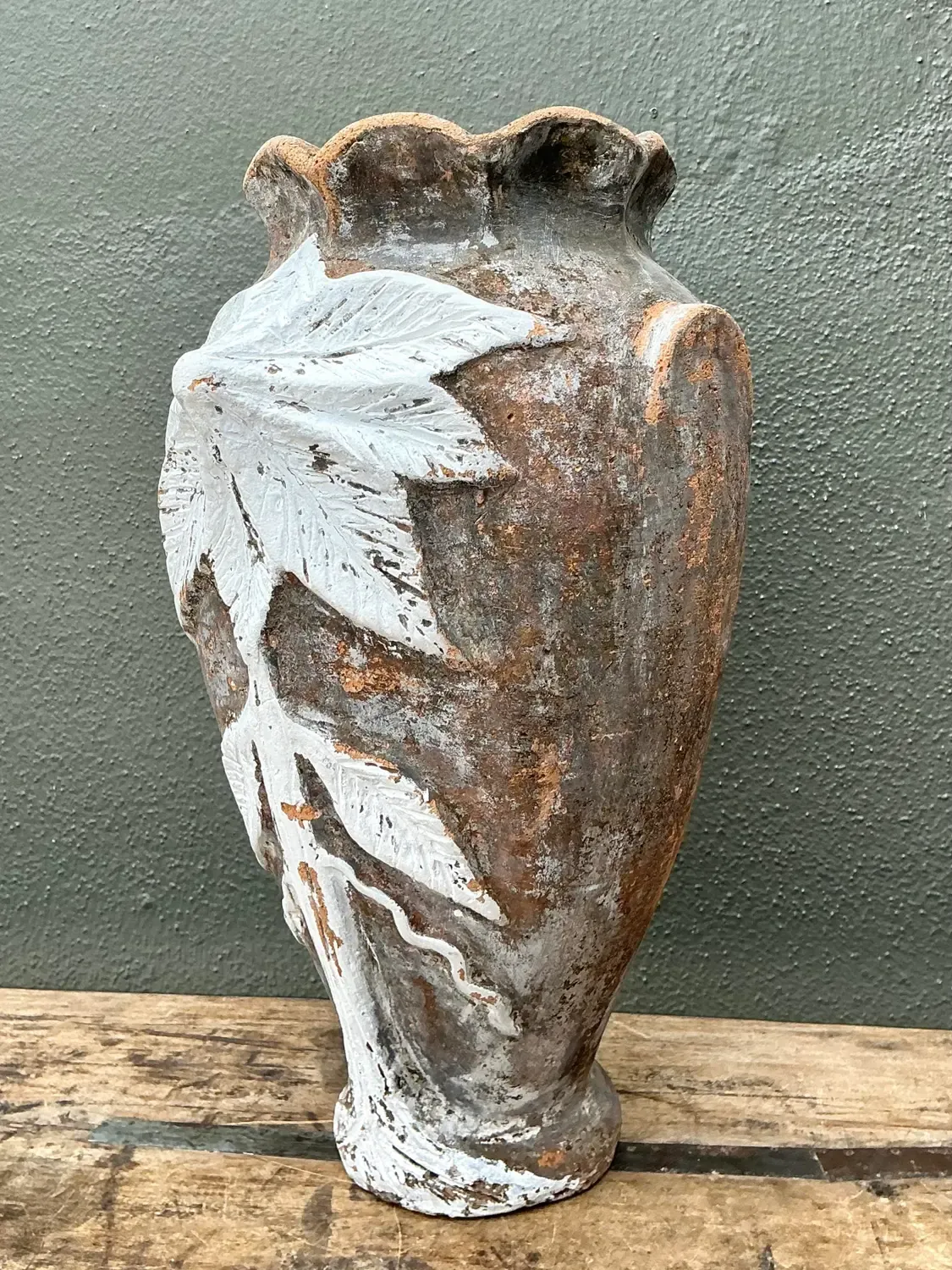Vintage Hand Painted Single Flower Vase — additional photo 5