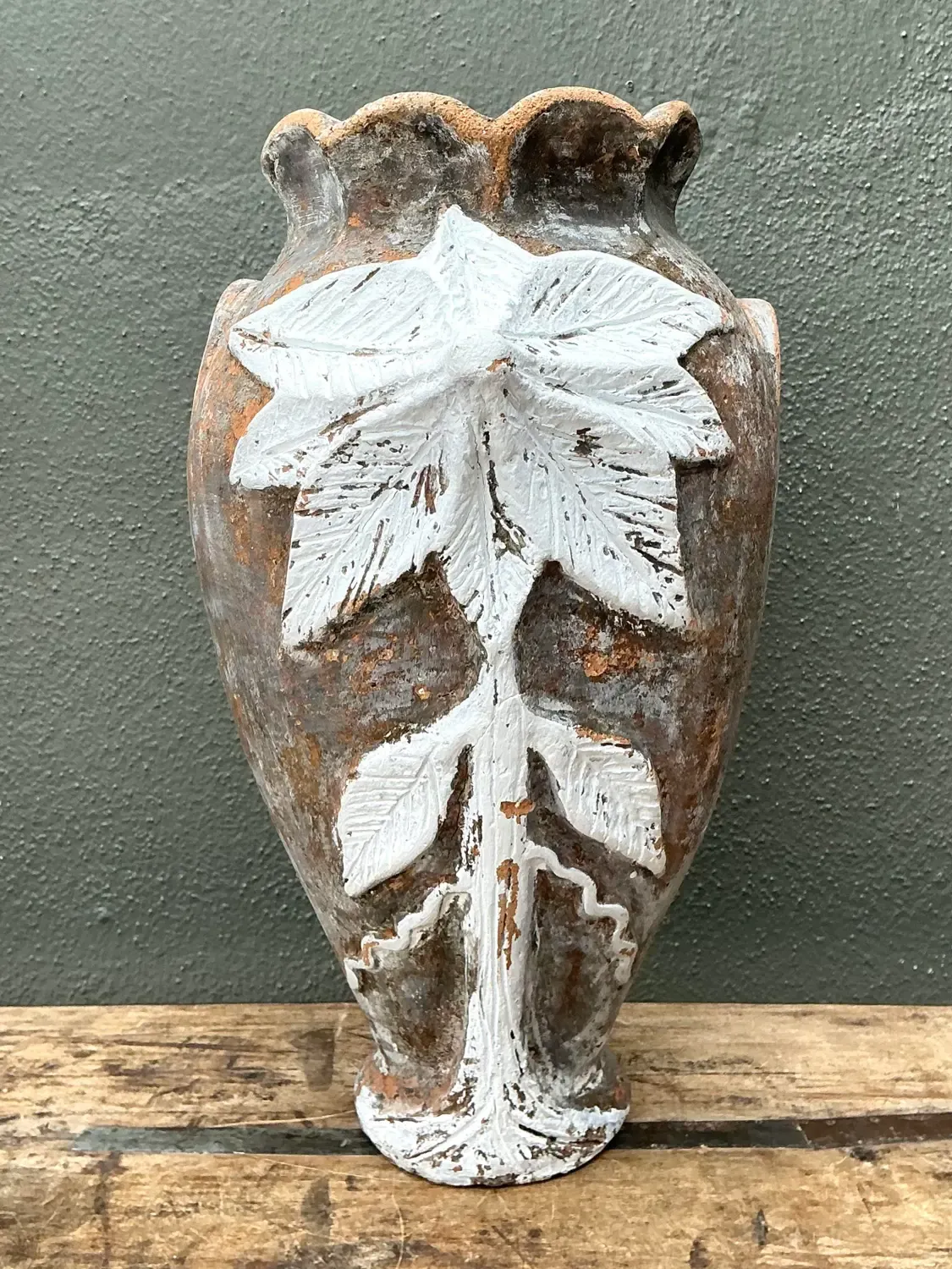 Vintage Hand Painted Single Flower Vase — additional photo 6