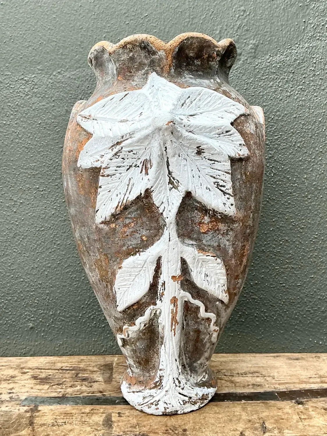 Vintage Hand Painted Single Flower Vase — additional photo 8