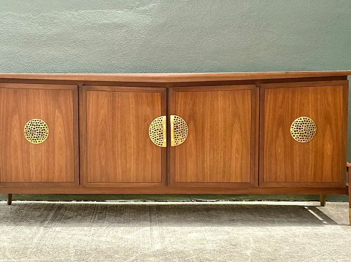Vintage Helen Hobey for Baker Asian Medallion Credenza — additional photo 6